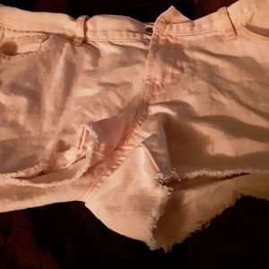 Cut up summer shorts